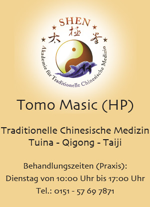 Tomo Masic (HP) - Traditionelle Chinesische Medizin, Tuina, Qigong, Taiji